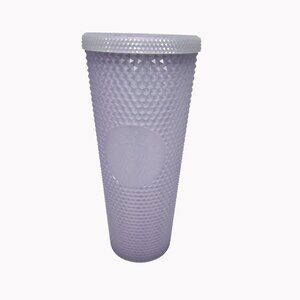 Starbucks 2021 Holiday 24oz Iridescent Icy Purple Cold Cup Tumbler NO STRAW